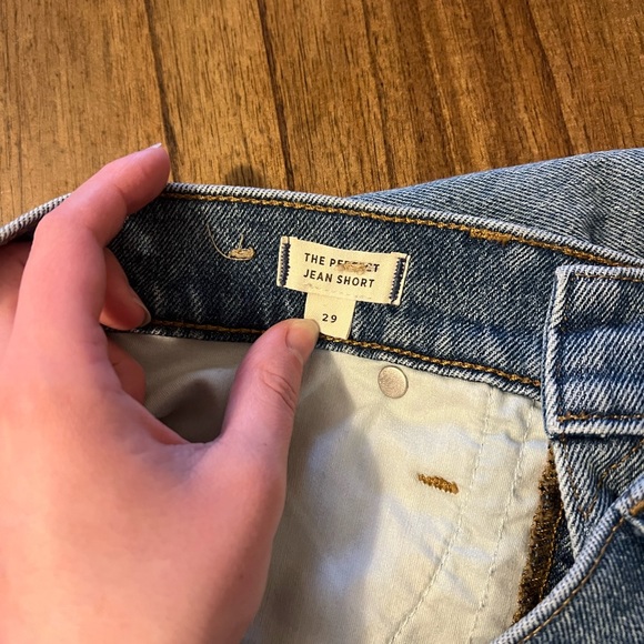 Madewell The Perfect Jean Short - Picture 3 of 4